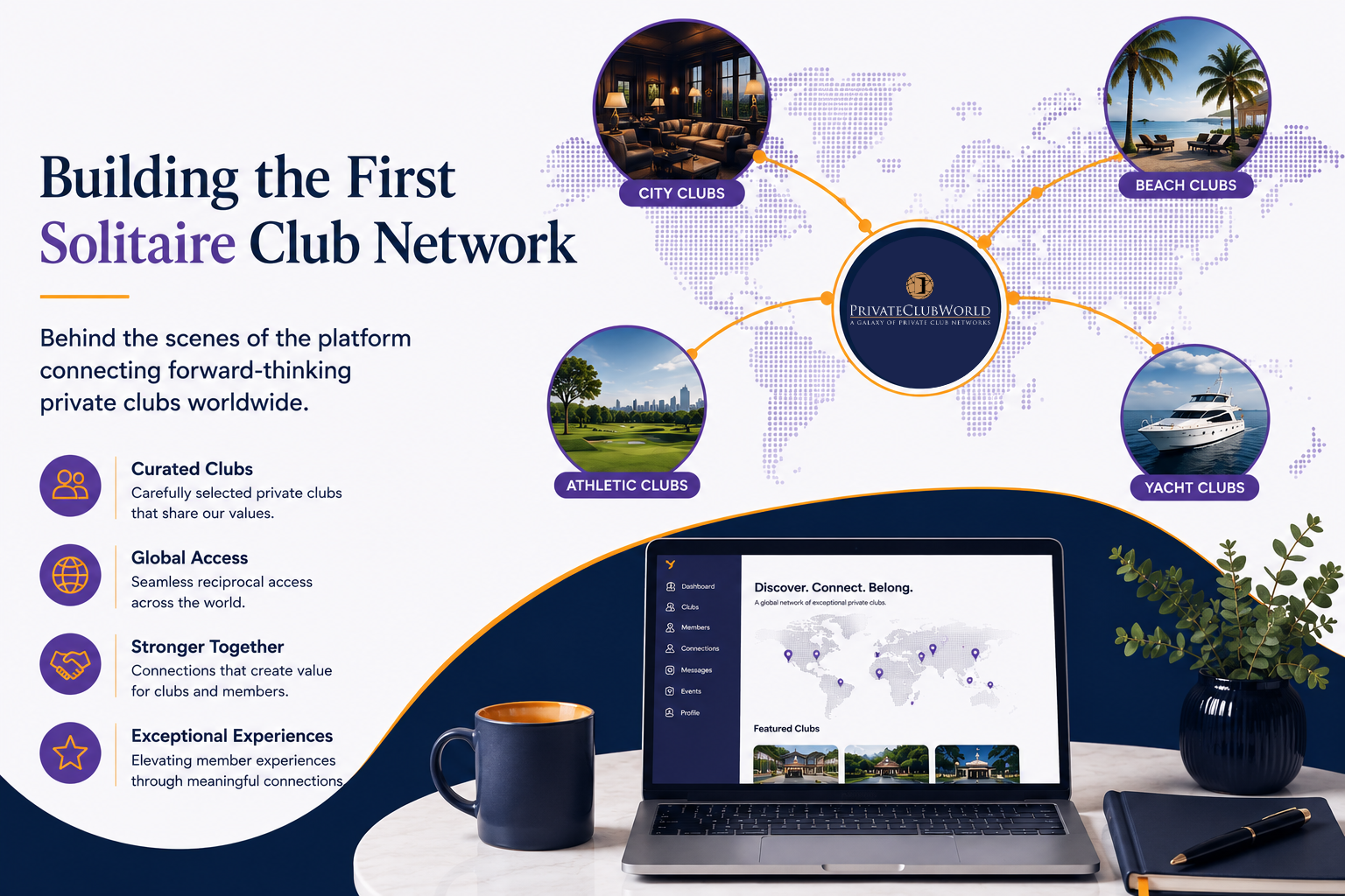 Building the first Solitaire Club Network
